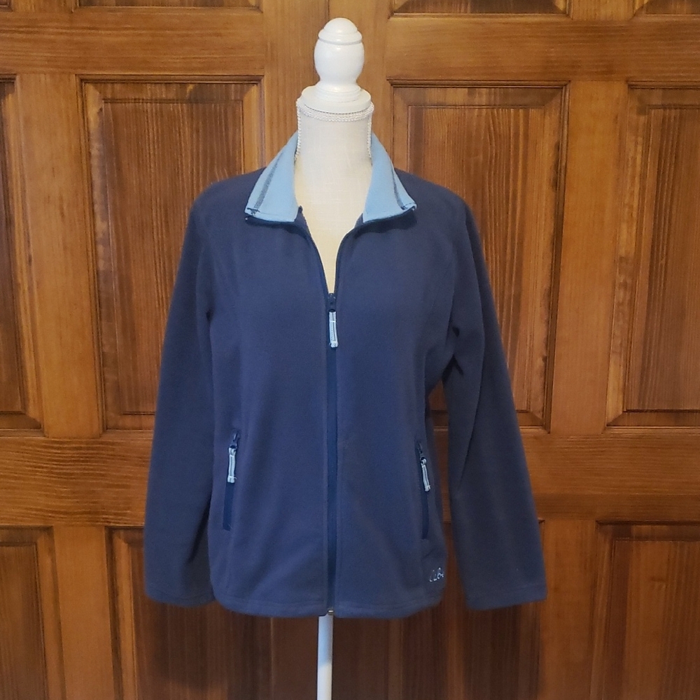 Cabela's Women's Blue Fleece Jacket - Picture 1 of 4